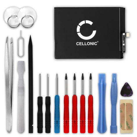 Battery for Huawei P20; Honor 10; Honor 10 Huawei HB396285ECW (3300mAh, 3.82V) + Tool-kit from CELLONIC