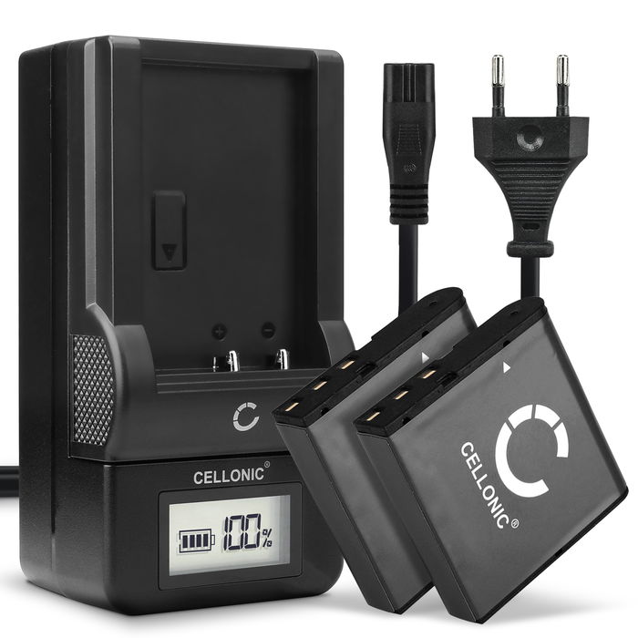 2x LB-060 Batteries for Kodak PIXPRO AZ421 AZ422 AZ251 AZ361 AZ362 AZ501 AZ521 AZ522 AZ525 AZ526 AZ527 AZ528 PIX PRO - 1250mAh LB060 Replacement Battery + USB LCD Charger