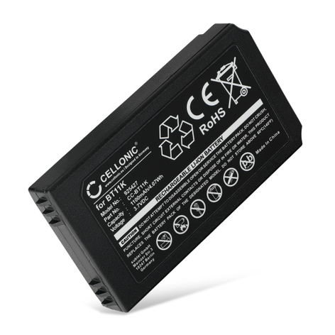 Battery for Ikusi IK2; PUPITRE IK2; T70/2, T70/2 iKontrol BT11K (1100mAh, 3.7V) from CELLONIC