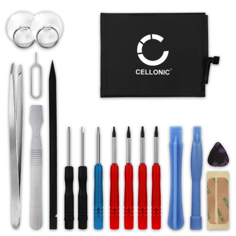 Battery for Nokia 8.1, 8.1 (TA-1119), 8.1 (TA-1128) HE363 (3300mAh, 3.85V) + Tool-kit from CELLONIC