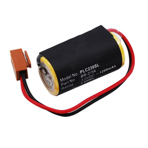 Battery for Panasonic CR17335; BR2/3A; BR2/3AE2P; CR17335-SE Li-MnO2 3V (1200mAh, 3V) from subtel