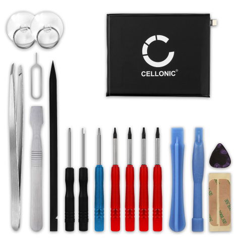 Battery for Motorola Moto G6 Play, E5 BL270 (4000mAh, 3.8V) + Tool-kit from CELLONIC