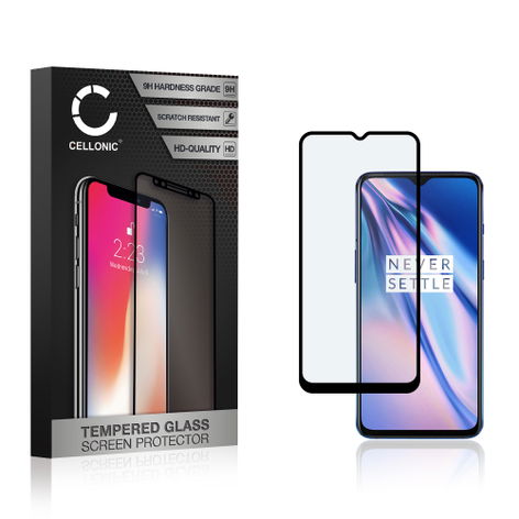 Screen Protector for OnePlus 6T, 6T McLaren Edition; 7 – Glass (9H hardness) from CELLONIC