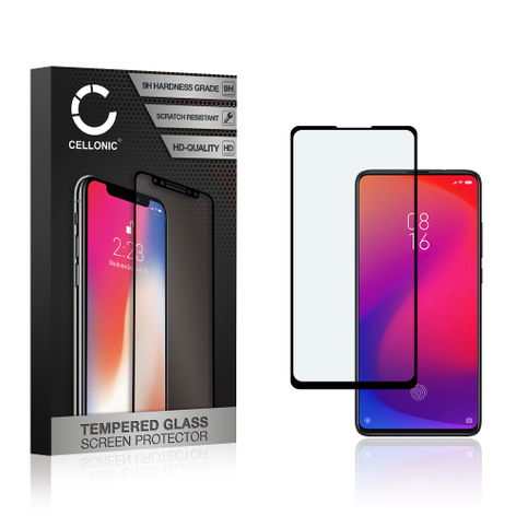 Screen Protector for Xiaomi Mi 9T, 9T Pro – Glass (9H hardness) from CELLONIC