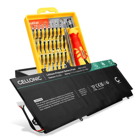 Battery for HP EliteBook 1040 Gen 1, 2, 3 BL06XL (3400mAh, 11.1V) + Tool-kit from subtel