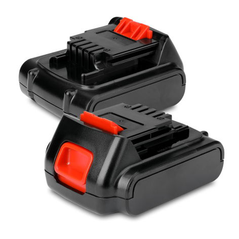 2x Battery for Black & Decker ASL148K; ASL148KB; EGBL14K BL1114, BL1314, BL1514 (2500mAh, 14.4V) from CELLONIC