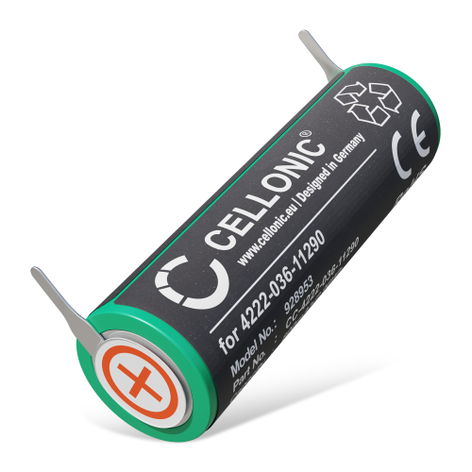 Battery for Philips HX9340; HX9350; Sonicare HX6530; HX9352 4235 010 1215 (800mAh, 3.7V) from CELLONIC