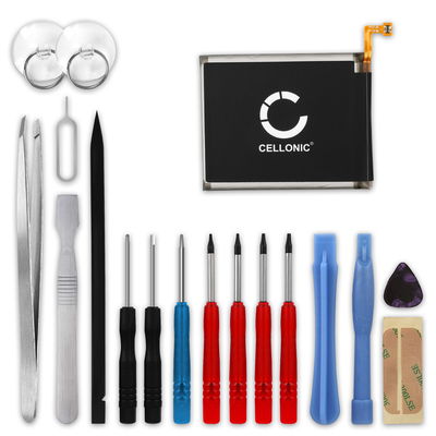 CELLONIC Phone Battery Replacement for Samsung Galaxy A20e (SM-A202) + 17-Tool Phone Repair Kit - EB-BA202ABU, GH82-20188A 2550mAh