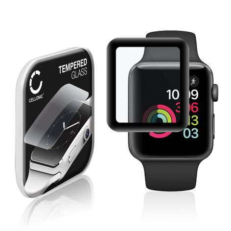 Screen Protector for Apple Watch 1 - 42mm, 2 - 42mm, 3 - 42mm – PMMA from CELLONIC