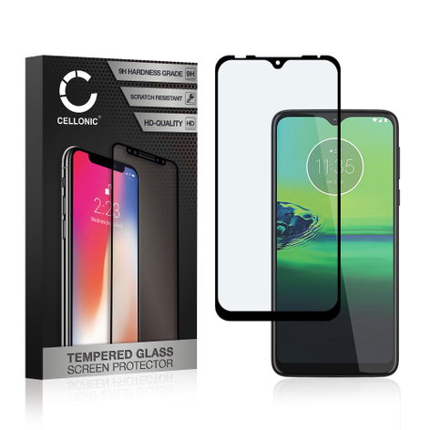 Screen Protector for Motorola One Macro; Moto G8 Play – Glass (9H hardness) from CELLONIC