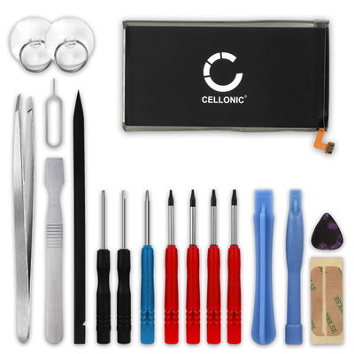 CELLONIC Phone Battery Replacement for Samsung Galaxy S10 (SM-G973) + 17-Tool Phone Repair Kit - EB-BG973ABU 3300mAh