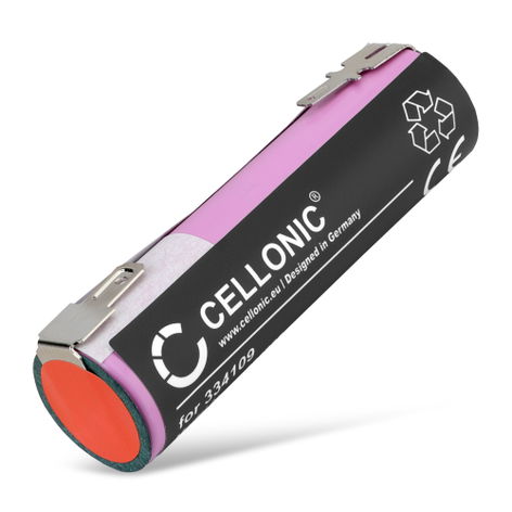 Battery for Karcher WV2, WV2 plus; WV1; Kärcher WV2; Bosch XEO 08800-000.640.00/08829-00.640.00, 334109 (2900mAh, 3.7V) from CELLONIC