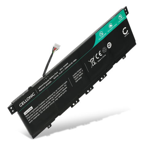 Battery for HP ENVY x360 13-AG, 13-AH, 13-AQ KC04XL (3300mAh, 15.2V) from CELLONIC