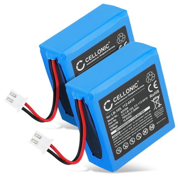 2x 112-0410, LB-105 Battery for Safescan 135i 145ix 155-S 155i 165-S 165i 185-S 700mAh Battery Replacement 112-0410, LB-105