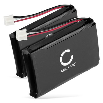 2x 131-0477, LB-205 Battery for Safescan 6185 1200mAh Battery Replacement 131-0477, LB-205