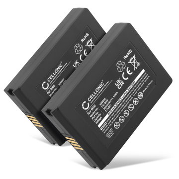 2x CELLONIC® 3.7V B60 Replacement Batteries for Vectron POS MobilePro III / MobilePro 3 Mobile POS System - 3000mAh