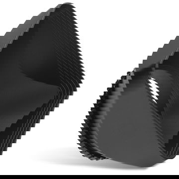 Camera Ø 37mm DV Lens Hood for Voigtlaender VM 40mm F 2,8 Heliar - Plastic Screw-in Square Lens Shade from CELLONIC