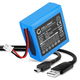 1x Battery (700mAh, 10.8V) + USB Cable