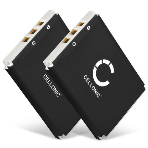 2x Battery for Nokia 3310; 3410; 3330; 5510; 6800; 6810; 6650 BLC-2 (1000mAh, 3.7V) from CELLONIC
