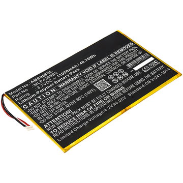 1x Battery for Autel MS908S, MaxiSys MS908, Pro, MY908, CV, MS908P, MS908P Pro, MS908CV MLP4395B2 (11000mAh, 3.7V) from subtel