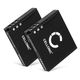 2x Battery 1050mAh