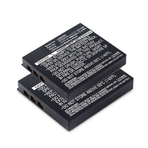 2x Battery for Logitech MX Air; G7 Laser; M-RBQ124 831410, 190310-1000, 190310-1001, 831409, L-LL11 (600mAh, 3.7V) from subtel