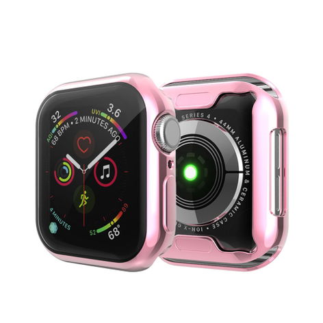 Protective Case for Apple Watch 4 - 40mm, 5 - 40mm, 6 - 40mm – Pink, TPU from subtel