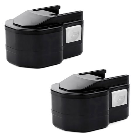 2x Battery for Milwaukee PAD 12; PES12; BF12; MX12; BX12; PLD 12 X; B12; MXS12; PCG 12; PEP 12; BXL12; PES 12 T Option PBS 3000 (3000mAh, 12V) from CELLONIC