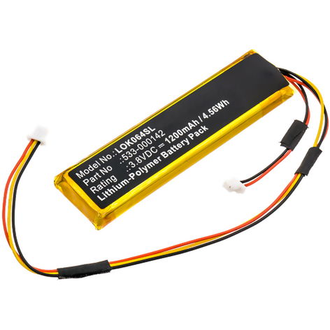 Battery for Logitech Craft; Y-R0064 533-000142 (1200mAh, 3.8V) from subtel