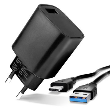 Phone Charger for Blackview BV9900, BV9800 Pro, BV9700 Pro, BV6800 Pro, BV6600, BV6300 Pro USB C Type C Smartphone Charging Cable UK Adapter Power Supply 1m Lead 3A + USB Cable
