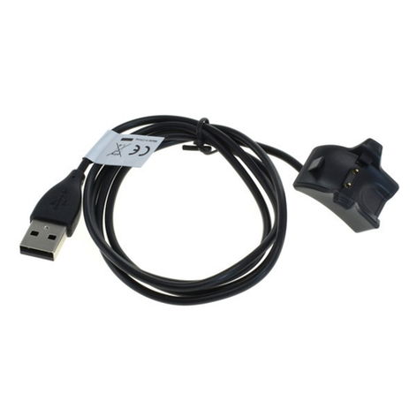 Smartwatch Connector to USB A Data Cable 1m for Huawei Band 4, 3, 2, 4 Pro, 3 Pro, 2 Pro from subtel