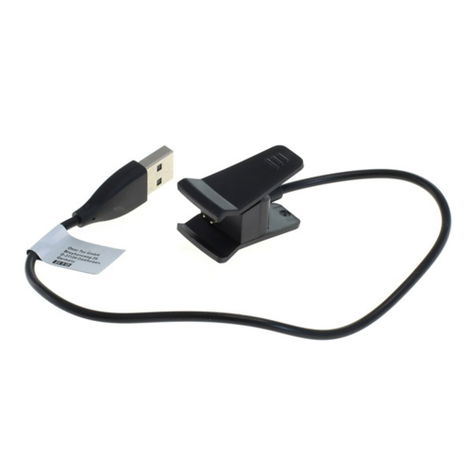 Smartwatch Connector to USB A Data Cable 0.15m for FitBit Ace from subtel