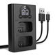 Dual Charger + USB Cable
