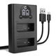 Dual Charger + USB Cable