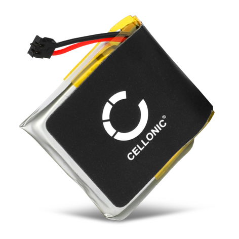 Battery for Garmin vivoactive 3 361-00108-00 (160mAh, 3.7V) from CELLONIC