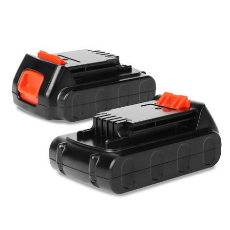2x Battery for Stanley FMC625D2; FMC645D2; FMC688L; SFMCD721B FMC625D2 (2000mAh, 18V) from CELLONIC