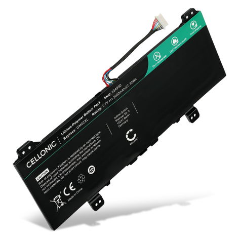 Battery for HP Chromebook 11 Gen 6, 6 EE, 7, 7 EE GM02XL / 917725-855 (3600mAh, 7.7V) from CELLONIC