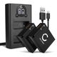 2x Battery 980mAh+ Dual Charger
