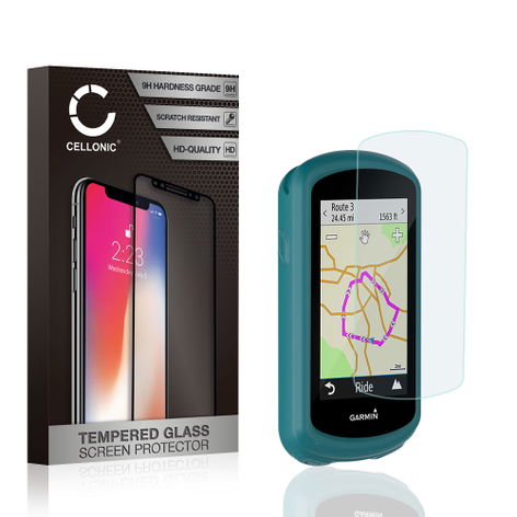 Protective Case for Garmin Edge 1030, 1030 Plus – Green, Silicone from CELLONIC