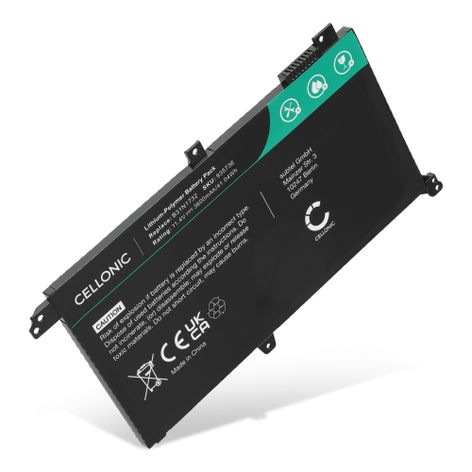 Battery for ASUS VivoBook 15 X571, S14 S430, S14 S430FN B31N1732 (3600mAh, 11.4V) from CELLONIC