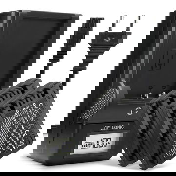 2x VW-VBY100 Camera Battery + Charger Set for Panasonic HC-V110, HC-V130, HC-V201 850mAh Replacement Battery LCD Smart Charger