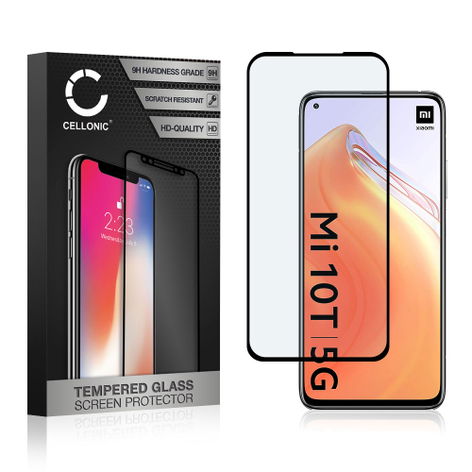 Screen Protector for Xiaomi Mi 10T Pro, 5G – Glass (9H hardness) from CELLONIC