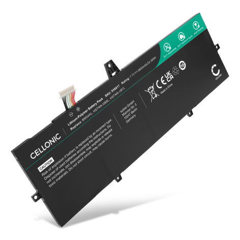 Battery for HP EliteBook x360 1030 Gen 3 BM04XL, L02478-855 (6800mAh, 7.7V) from CELLONIC