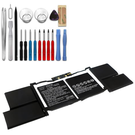 Battery for Apple Macbook Pro 13 Touch - A1989 - Early 2019 A1989, A1964 (5050mAh, 11.4V) + Tool-kit from subtel