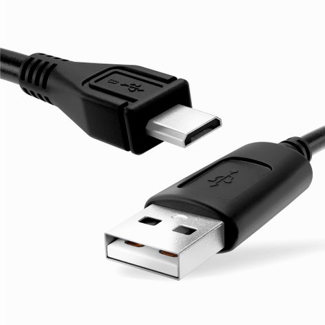 Micro USB to USB A Data Cable 1m for Teufel BAMSTER PRO; ROCKSTER CROSS, GO from CELLONIC