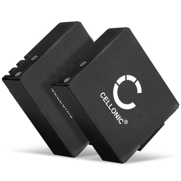 2x Battery for Eko Full HD 1080p Wifi / HD 720p / Ultra HD 4K Wifi 900mAh Camera Battery Replacement