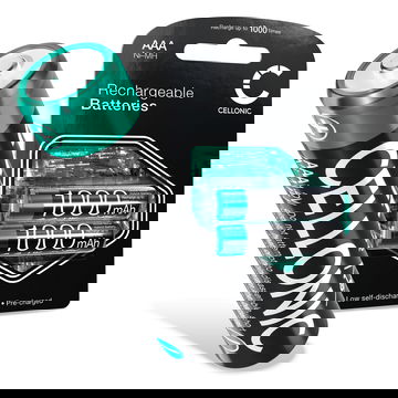 Battery for Doro PhoneEasy 100w, PhoneEasy 110 - 2x 1000mAh AAA Battery Replacement Cordless Phone DECT IP