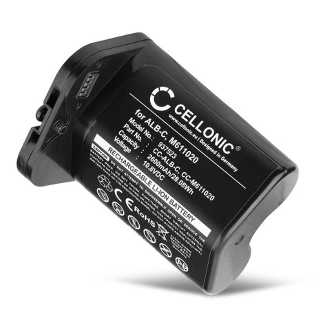 Battery for iRobot Braava Jet M6; M6; ADD-N1 M611020, ALB-C (2600mAh, 10.8V) from CELLONIC