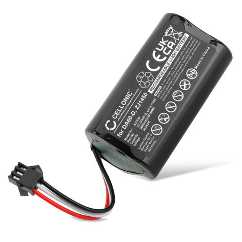 Battery for ECOVACS DA60; Deebot Slim 10, 2; D36A; D36B; D36C; D36E; DA611; DB35 (2600mAh, 10.8V) from CELLONIC