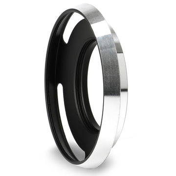 Ø 46mm Camera Ø 46mm Wide Angle Lens Hood for Universal Ø 46mm - Metal Screw-in Cylindrical / Round Lens Shade from CELLONIC